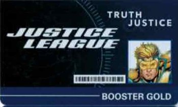 Heroclix World's Finest ID WFID-014 Booster Gold ID Card