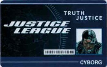 Heroclix World's Finest ID WFID-015 Cyborg ID Card