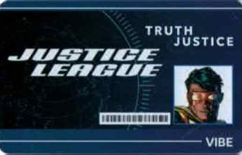 Heroclix World's Finest ID WFID-022 Vibe ID Card