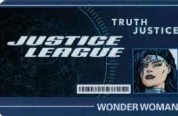 Heroclix World's Finest ID WFID-102 Wonder Woman ID Card