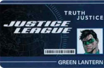 Heroclix World's Finest ID WFID-103 Green Lantern ID Card
