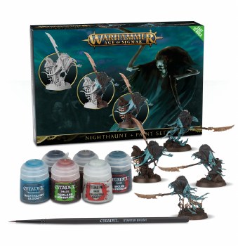 Warhammer Age of Sigmar: Nighthaunt + Paint Set
