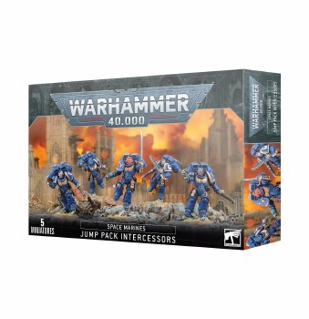 Warhammer 40,000: Space Marines Jump Pack Intercessors