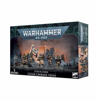 Warhammer 40,000: Astra Militarum Cadian Command Squad
