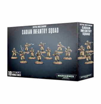 Warhammer 40,000: Astra Militarum Cadian Infantry Squad
