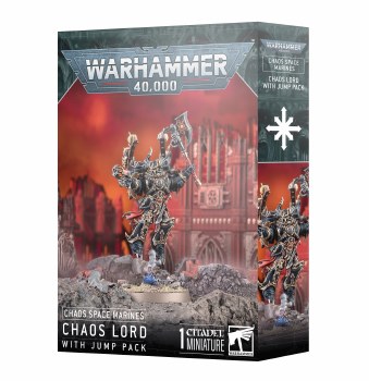 Warhammer 40,000: Chaos Space Marines Chaos Lord with Jump Pack