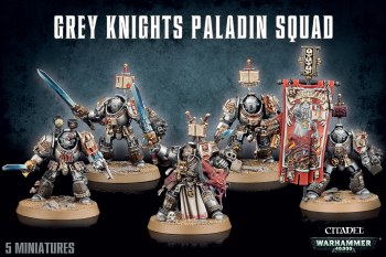 Warhammer 40,000: Grey Knights Paladin Squad
