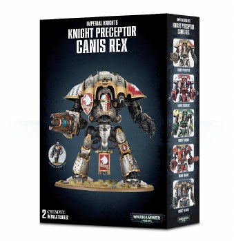 Warhammer 40,000: Imperial Knights Knight Preceptor Canis Rex
