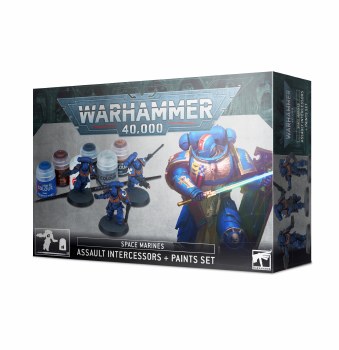 Warhammer 40,000: Intercessors &amp; Paint Set