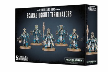 Warhammer 40,000: Thousand Suns Scarab Occult Terminators