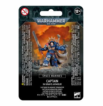 Warhammer 40,000 Space Marines: Captain in Gravis Armor