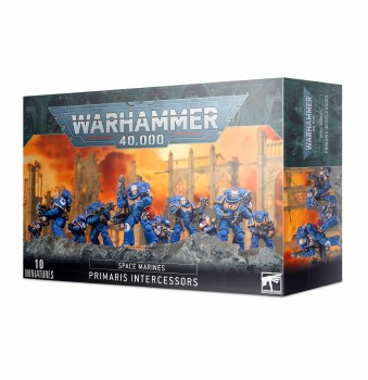 Warhammer 40,000: Space Marines Primaris Intercessors Squad