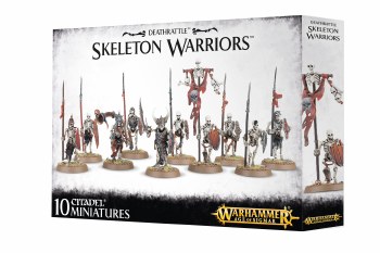 Warhammer Age of Sigmar: Deathrattle Skeleton Warriors