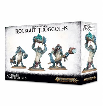 Warhammer Age of Sigmar: Gloomspite Gitz Rockgut Troggoths