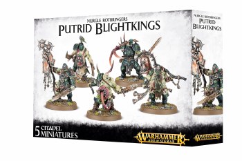 Warhammer Age of Sigmar: Nurgle Rottbringers Putrid Blightkings