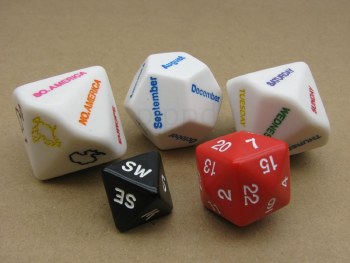 Where Are You Dice Set