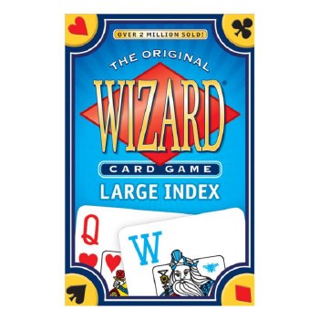 Wizard Card Game: Large Index