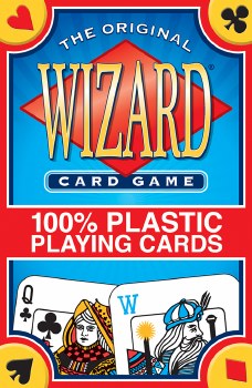 Wizard Card Game: Plastic Playing Cards