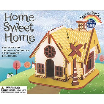 Home Sweet Home Wooden Construction Kit