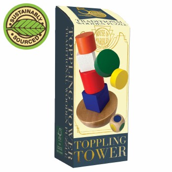 Toppling Tower Wooden Game