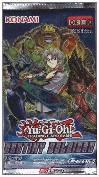 Yugioh Destiny Soldiers Booster Pack