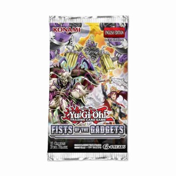 Yugioh Fists of the Gadgets Booster Pack