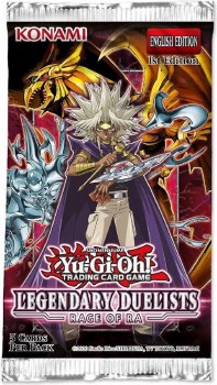 Yugioh Legendary Duelist Rage of Ra Booster Pack