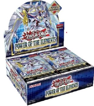 Yugioh Power of the Elements Booster Box