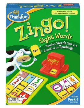 Zingo Boost Sight Words: Booster Pack 1