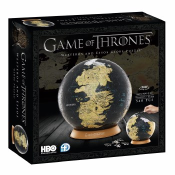3D Game of Thrones: 9&quot; Puzzle Globe 540pc Puzzle