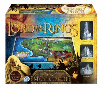 4D Lord of the Rings Middle Earth 2100pc Puzzle