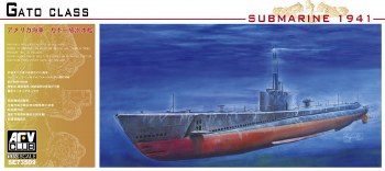 1/350 USS Gato Class Submarine 1941 Plastic Model Kit