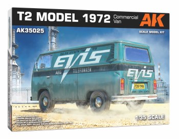 1/35 T2 Model 1972 Commercial Van Model Kit