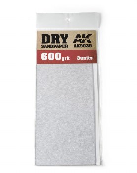 Dry Sandpaper 600 Grit (3)