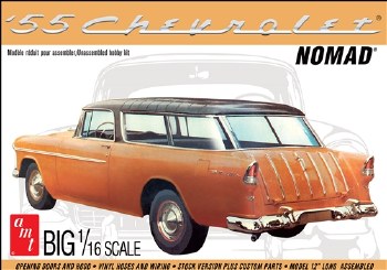 1/16 1955 Chevy Nomad Wagon Plastic Model Kit