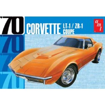 1/25 1970 Chevy Corvette Coupe Plastic Model Kit