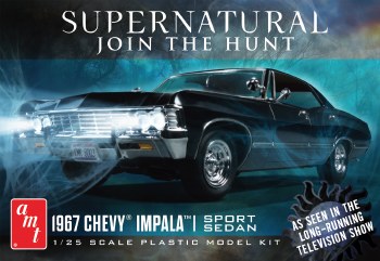 1/25 1967 Chevy Impala 4-Door Supernatural Plastic Model Kit