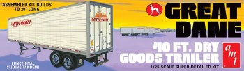 1/25 Great Dane Dry Goods Semi Trailer Model Kit