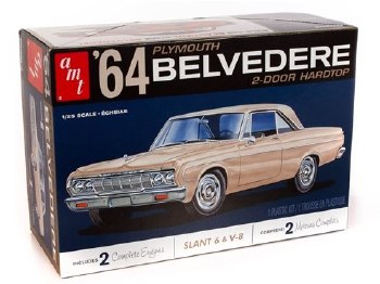 1/25 1964 Plymouth Belvedere Plastic Model Kit