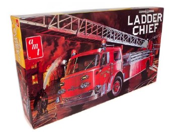 1/25 American LaFrance Ladder Chief Fire Truck Model Kit