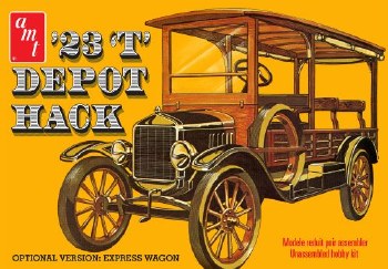 1/25 1923 Ford T Depot Hack Plastic Model Kit