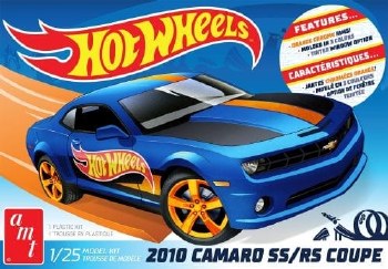 1/25 2010 Chevy Camaro 55/R5 Hot Wheels Plastic Model Kit