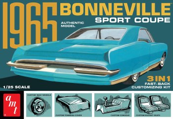 1/25 65' Pontiac Bonneville Plastic Model Kit