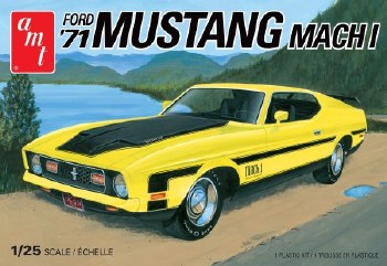 1/25 1971 Ford Mustang Mach I Model Kit
