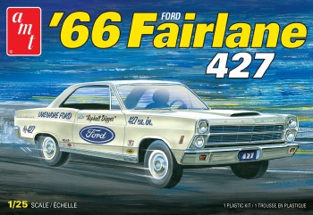 1/25 66' Ford Fairlane 427 Plastic Model Kit