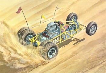 1/25 Sandkat Dune Dragster Plastic Model Kit