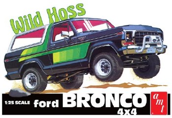 1/25 1978 Ford Bronco &quot;Wild Hoss&quot; Plastic Model Kit