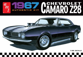 1/25 1967 Chevy Camaro Z28  Plastic Model Kit