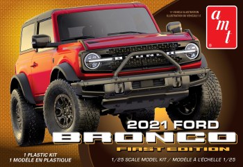 1/25 2021 Ford Bronco First Edition Model Kit