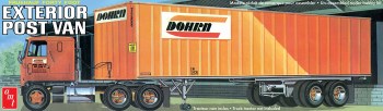 1/25  Fruehauf Exterior Post Trailer Dohrn Model Kit